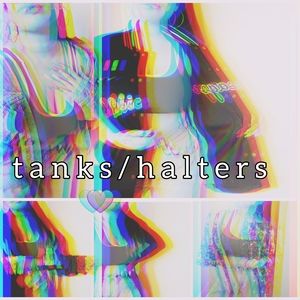 TANK TOPS & HALTER TOPS